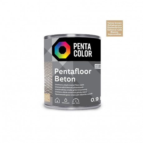 PAINT PENTAFLOOR BETON YELLOW-BROWN 0.9L