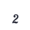BLASTIC HOUSE NUMBER 2 150MM BLACK BLASTIC HOUSE NUMBER 2 150MM BLACK