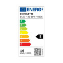 LED PANEL DLED-430 18W 4000K R