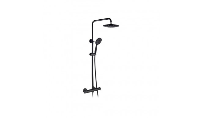 THERMO SHOWER COLUMN IN BLACK