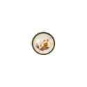 FURNITURE KNOB D30 7-814.44 ANT BRASS