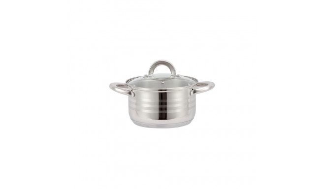 CASSEROLE WITH LID 24X13.5 6L DOMOLETTI