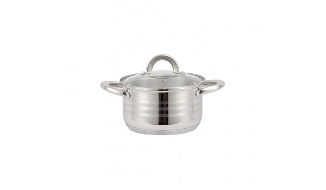 CASSEROLE WITH LID2.5L 18X10.5 DOMOLETTI