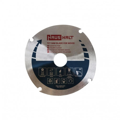 multiotstarbeline ketas 125x22.2x2.0x4T