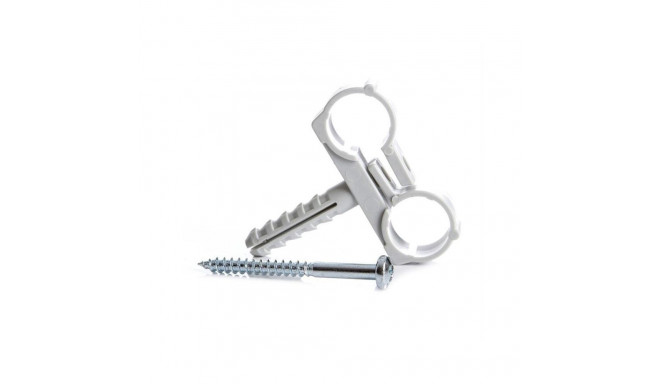 DOUBLE PIPE HOLDER D18 M10 2PCS