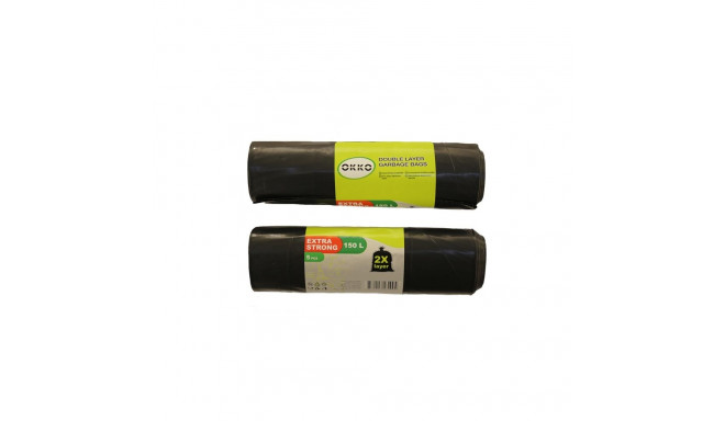 OKKO 2-kihilised prügikotid 150L 5 tk