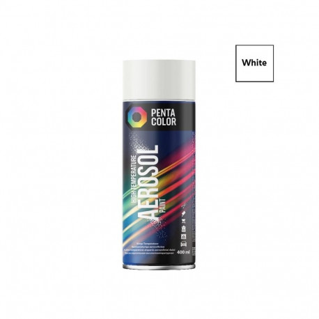 PAINT AEROS PENTA kõrgetemperatuuriline valge 400ml
