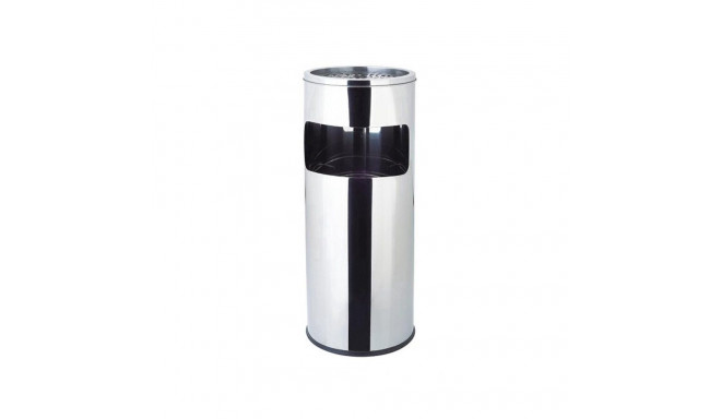 ROUND TRASH BIN WITH ASHTRAY T-Y0617S