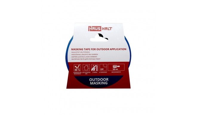 MASKING TAPE 30/50M BLUE ACRYL HAUSHALT