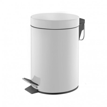 TRASH BIN pedaaliga valge T-Y0103M 3 l OKKO