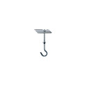 LAMP HOLDER WITH HOOK 6X100MM. 2PCS