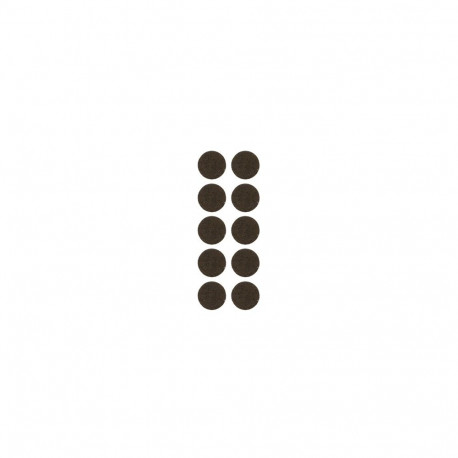 viltpadjad D20 pruun 10 tk