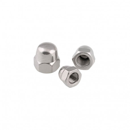 NUT DIN1587 M12 ZN 4PCS
