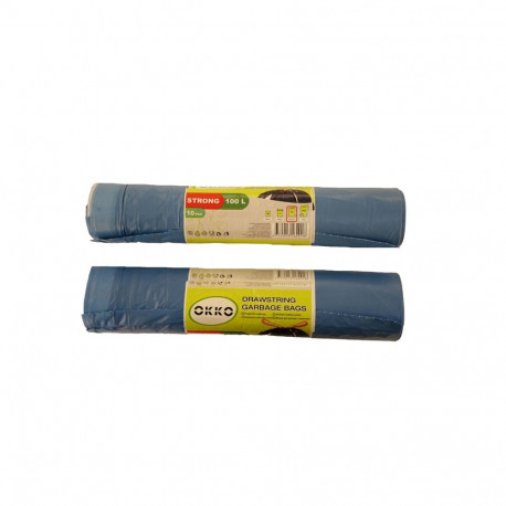 OKKO STR sinised prügikotid 100L 10 tk