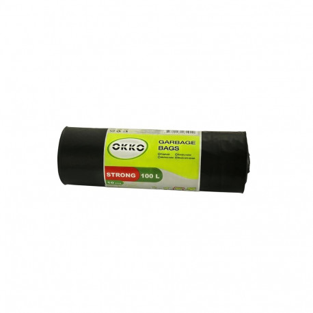 GARBAGE BAGS OKKO STRONG 100L 10PCS