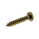 CHIPBOARD SCREW 4.5X50 YLW ZP 20PCS G1