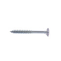 CHIPBOARD SCREW 6.0X60/36 WHT ZP10PCS G2