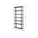 STORAGE SHELF 183X80X25CM 50KG