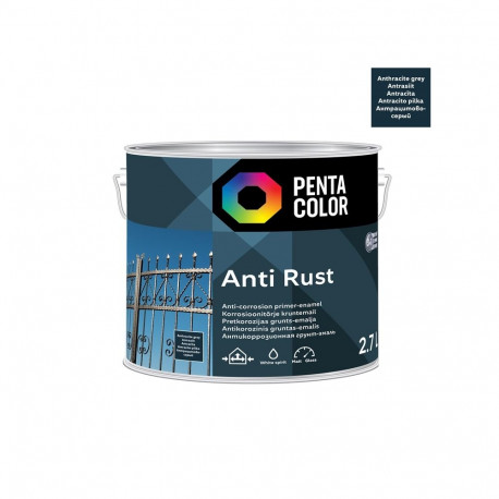 PAINT ANTI RUST ANTHRACITE 2.7L
