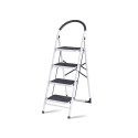 4 STEP STEEL LADDER BL-C104 WHITE