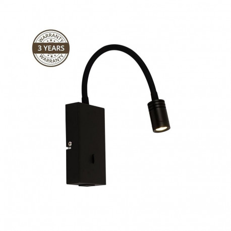 seinavalgusti MARSO 18373-BK 3W LED