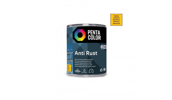 ANTICOR PAINT ANTI-RUST YELLOW 0.9L