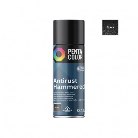 antiroosteline haamerefekt must aerosoolvärv 400ML