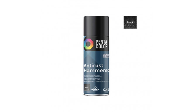 SPRAYPAINT PENTA ANTIRUST HAMM BLK 400ML