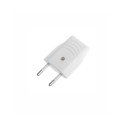 PLUG EURO KF-GRC-1 WHITE