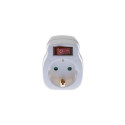 PLUG SOCKET WITH SWITCH KF-ZB-01/01K