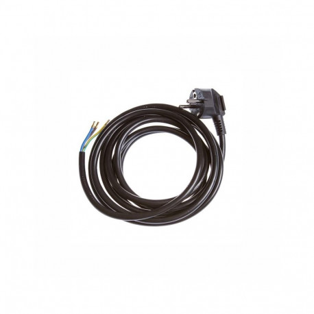 CORD WITH PLUG KF-CR2 3X1 1,5M BLACK