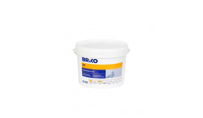 FILLER BRIKO 18 KG WITH MARBLE AGGREG