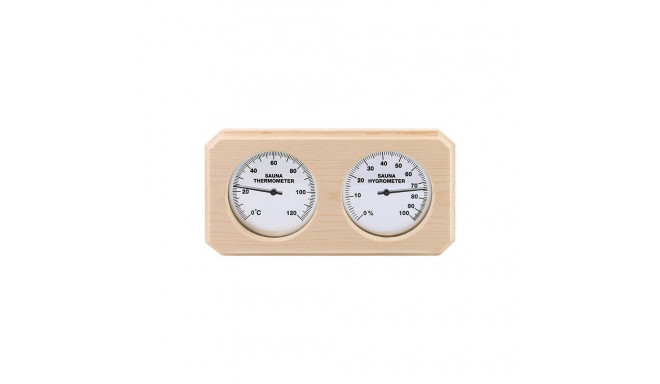 SAUNA THERMOMETER WITH HYGROMETER