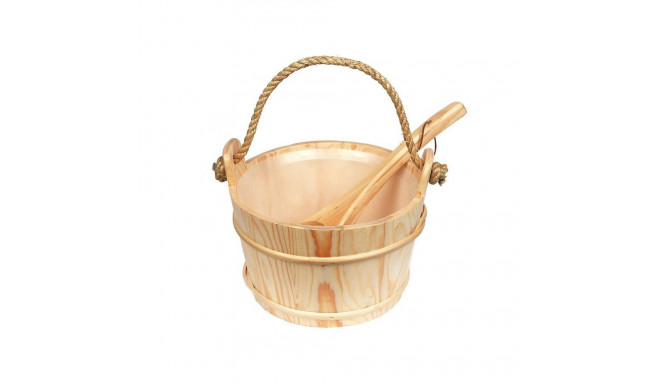 SAUNA BUCKET WITH LADLE (5 L)