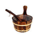 SAUNA BUCKET WITH LADLE (4 L)