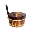 SAUNA BUCKET WITH LADLE (4 L)