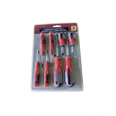 SCREWDRIVERS SET, 8 PCS
