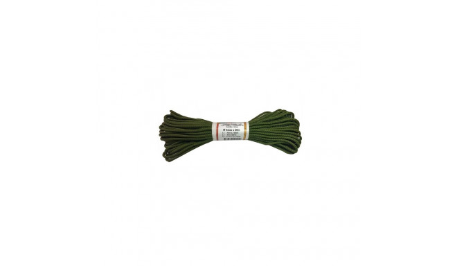 BRAIDED POLYAMIDE ROPE KHAKI 4MM 20M