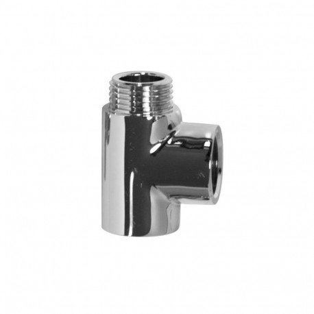 kroomitud kolme suunaga liitmik 1/2MX1/2F