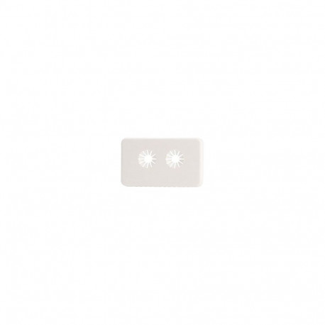 DOUBLE PIPE COVER 12-18MM (20) SELF-TAP