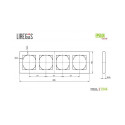 FRAME EPSILON SLIM 14-145-04 BLACK