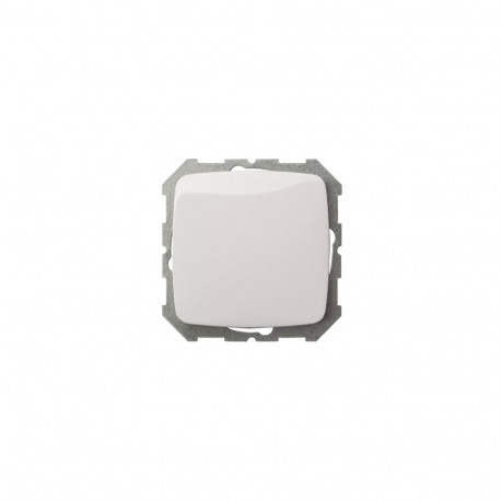 SWITCH UNDERPLASTER UNFRAMED 1+1 WHITE