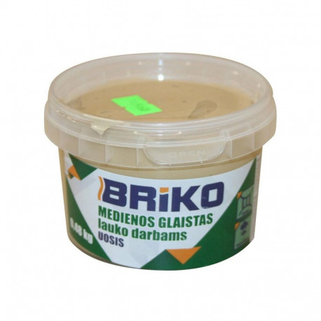 WOOD FILLER EXTERIOR BRIKO ASH 0.48KG