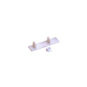 CEILING-MOUNT CURTAIN ROD FINISHING ELEM