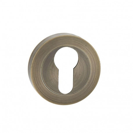 KEY ESCUTCHEON A01 CYLINDER ANTIQ BRASS
