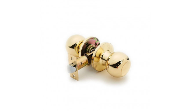 DOOR KNOB LOCK 607 PB POLISHED BRASS