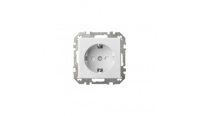 SOCKET OUTLET WITH EARTH CHILD PROT.