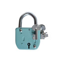 PAD LOCK LOTE 3 KEYS GREEN