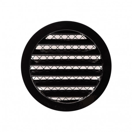 ALUMINIUM ALLOY VENTGRIL D160 BLACK