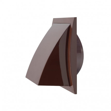 plastikust ventilatsioonirest 190x190mm 125mm väljatõmme